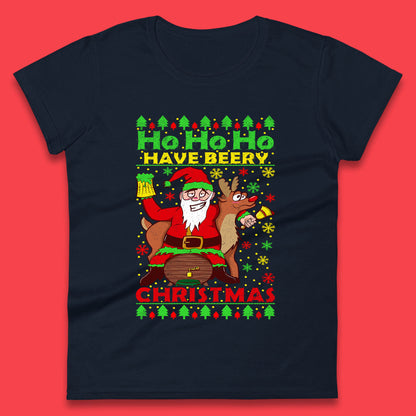 beery christmas womens tee