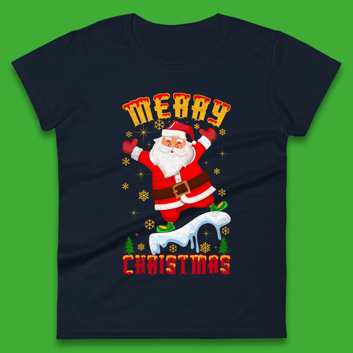 merry christmas santa claus t shirt