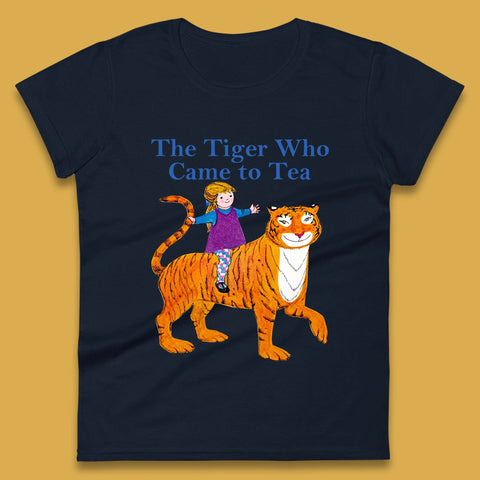 The Tiger Who Came To Tea Book Day Womens T-Shirt