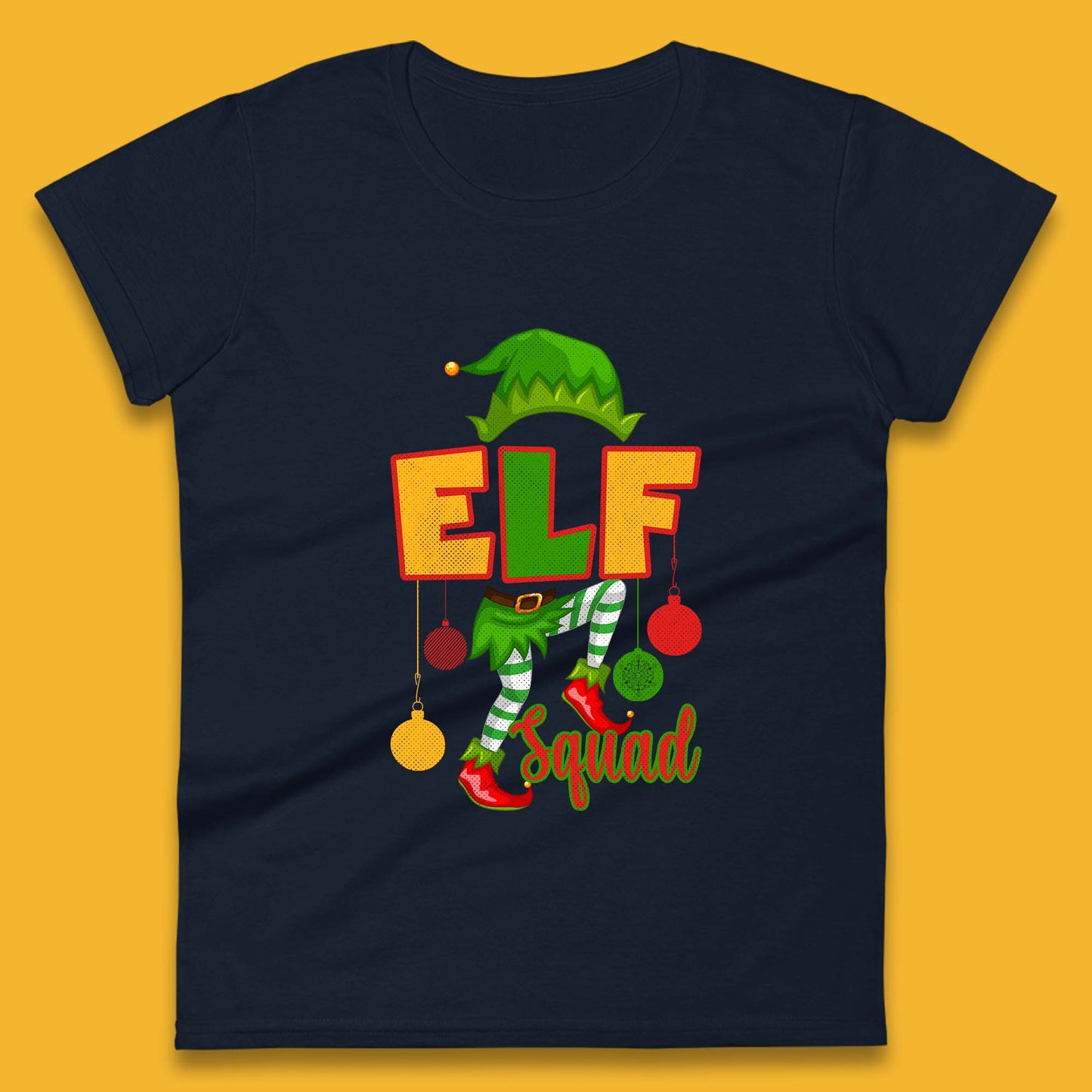 elf squad christmas womens top