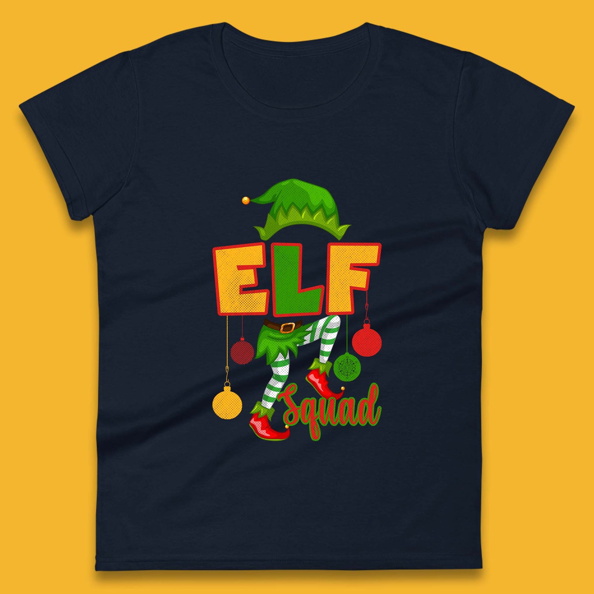 elf squad christmas womens top