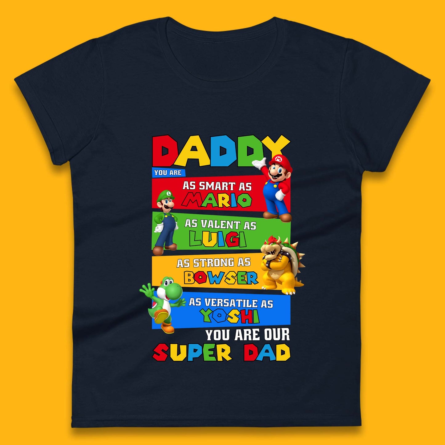 Super Dad Womens T-Shirt