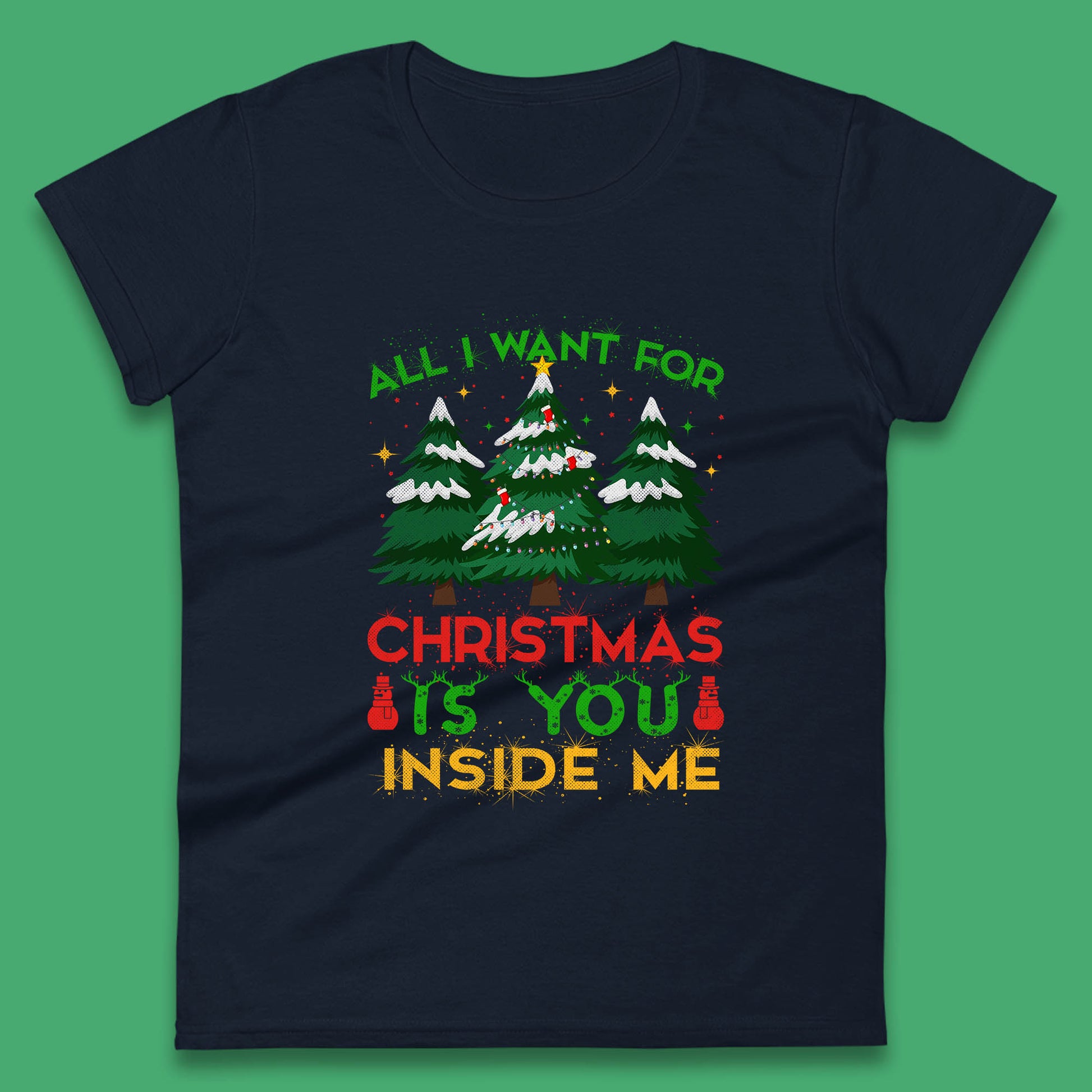 christmas tree womens top