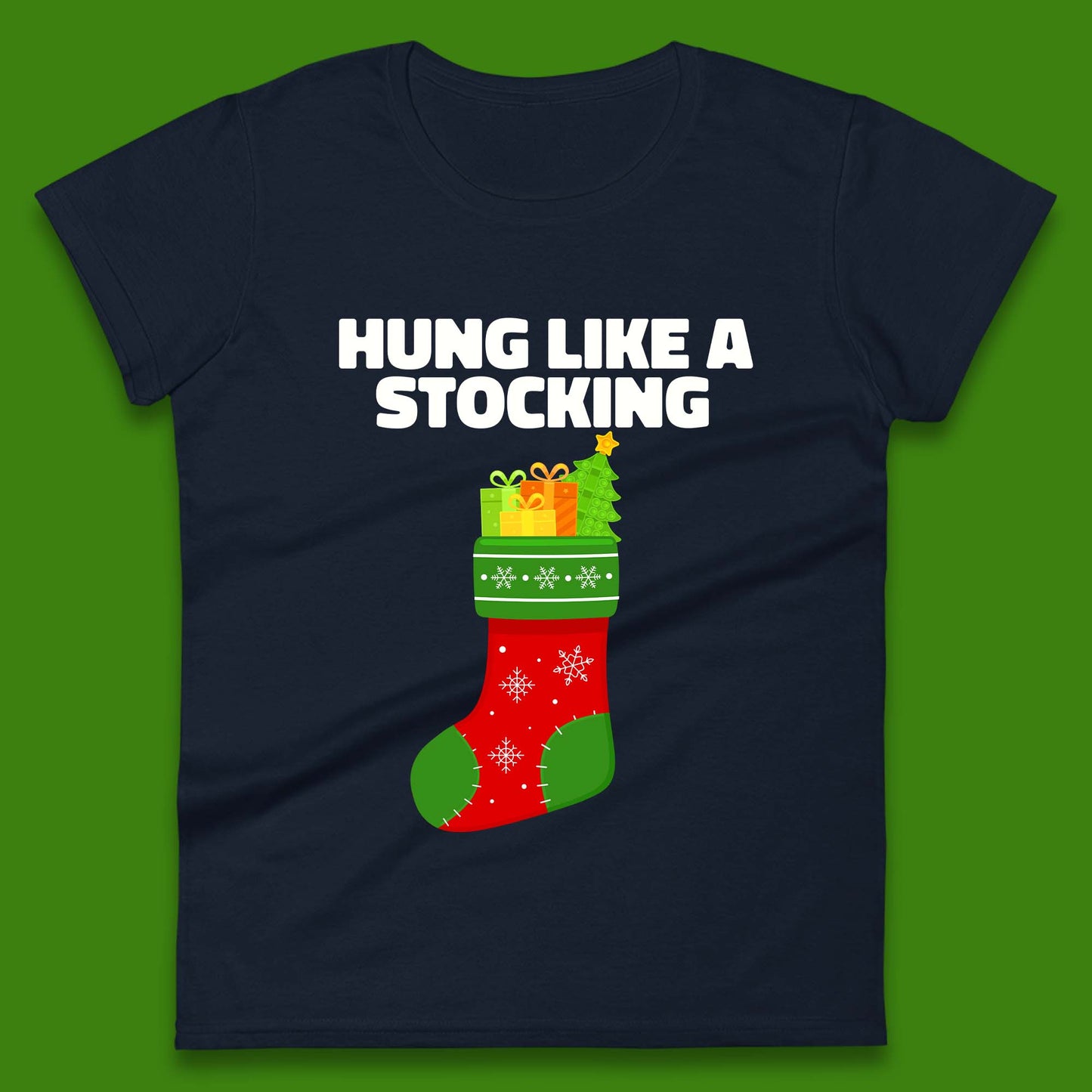 Christmas Stocking Womens T-Shirt