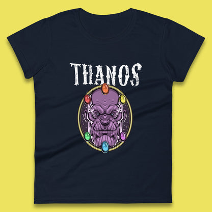 Thanos Avengers Infinity Stones Thanos Comic Book Supervillain Fictional Characters Infinity Gauntlet Marvel Villian Womens Tee Top