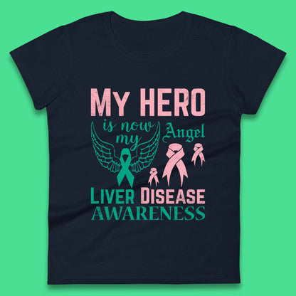 My Hero Is Now My Angel Womens T-Shirt