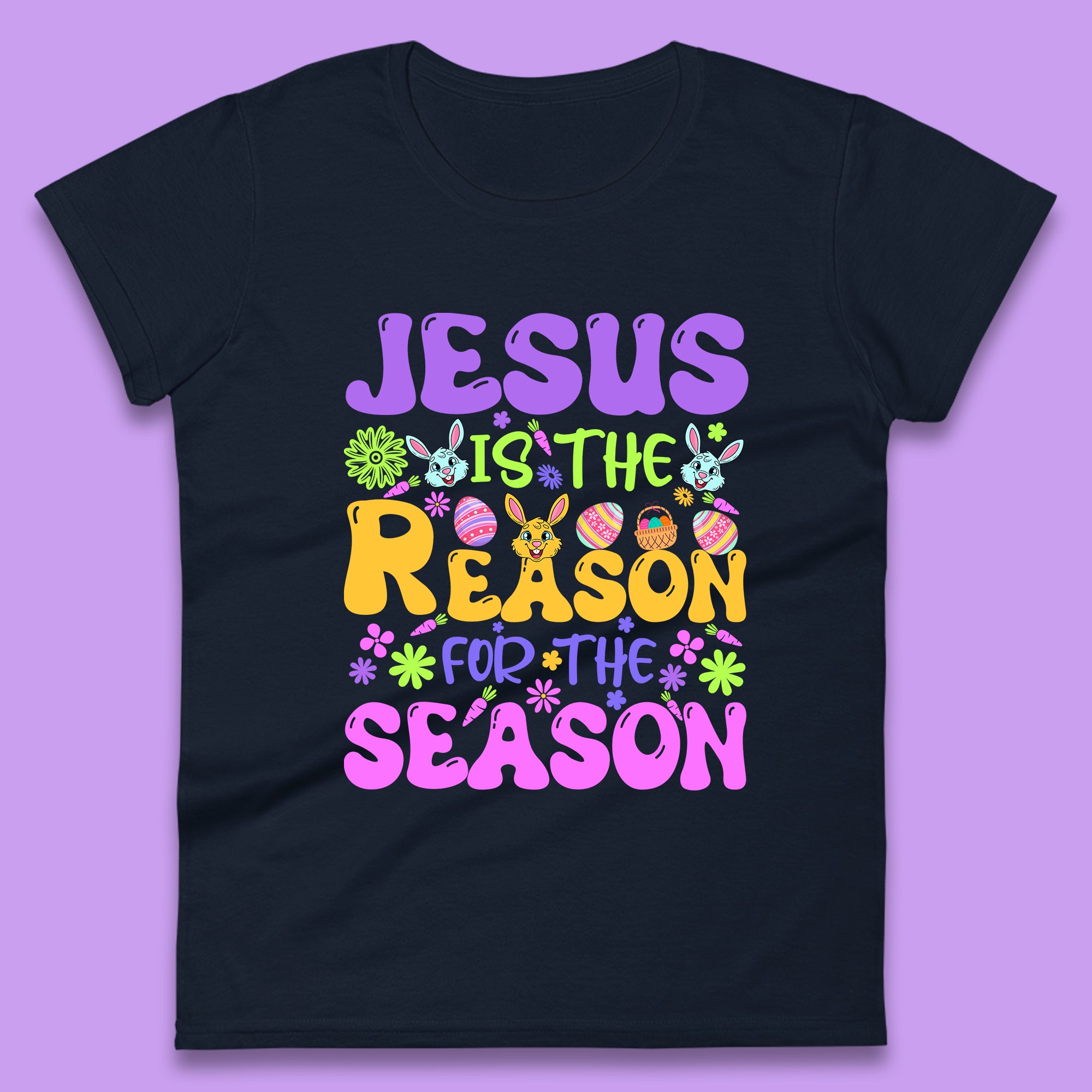Jesus Is The Reason For The Season Womens T-Shirt
