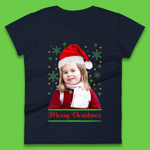 Princess Charlotte Christmas Womens T-Shirt