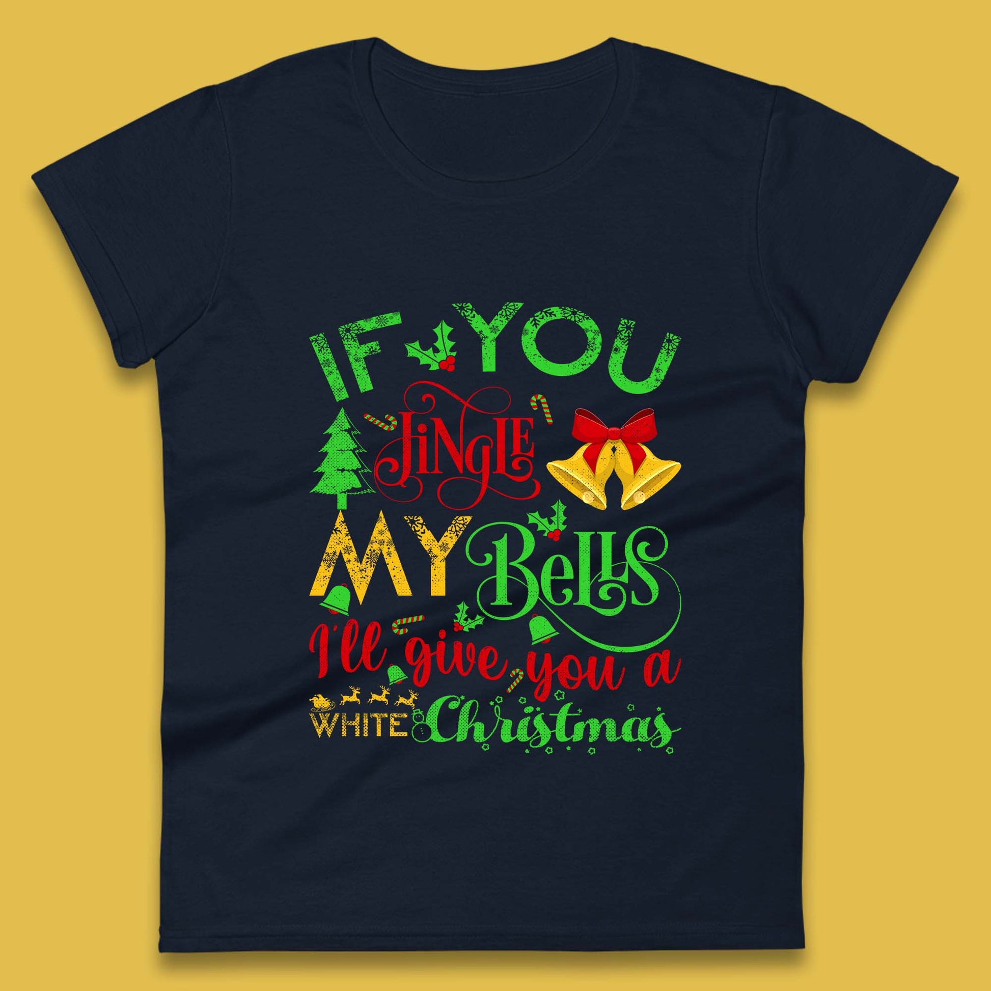 jingle bells funny t shirt