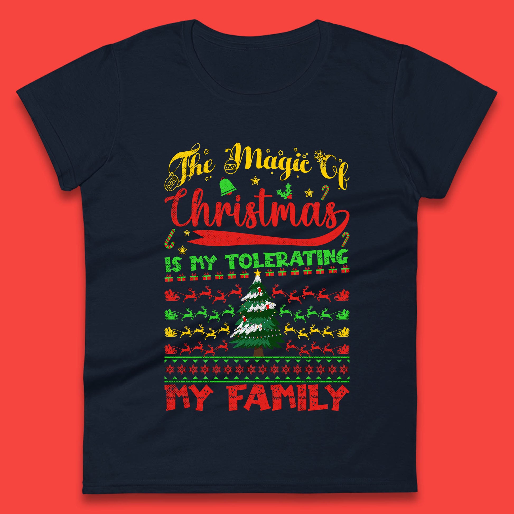 christmas quote womens t shirt