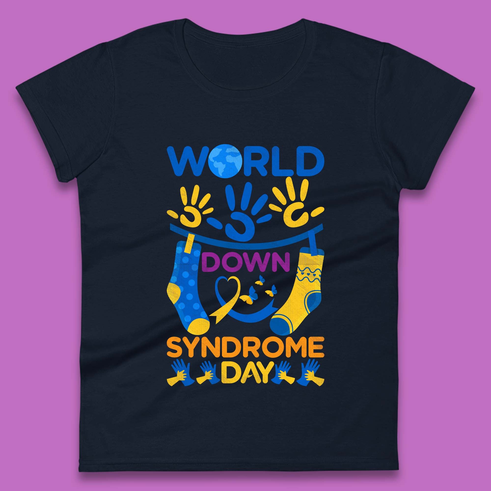 World Down Syndrome Day Womens T-Shirt