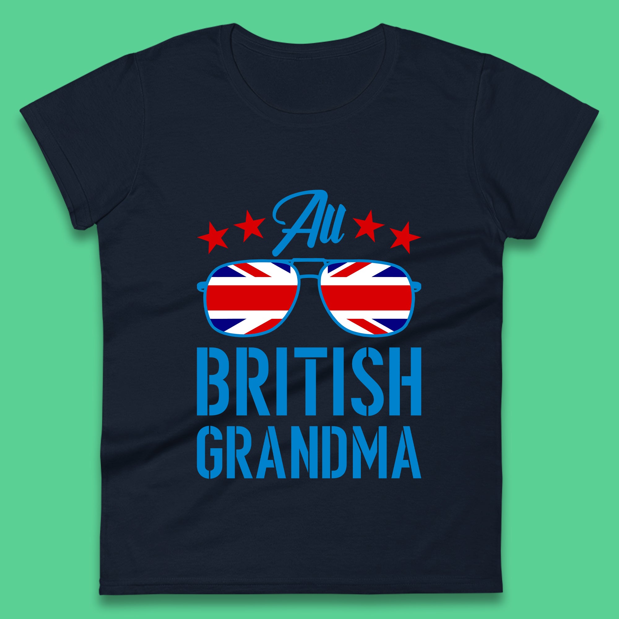 British Grandma Womens T-Shirt