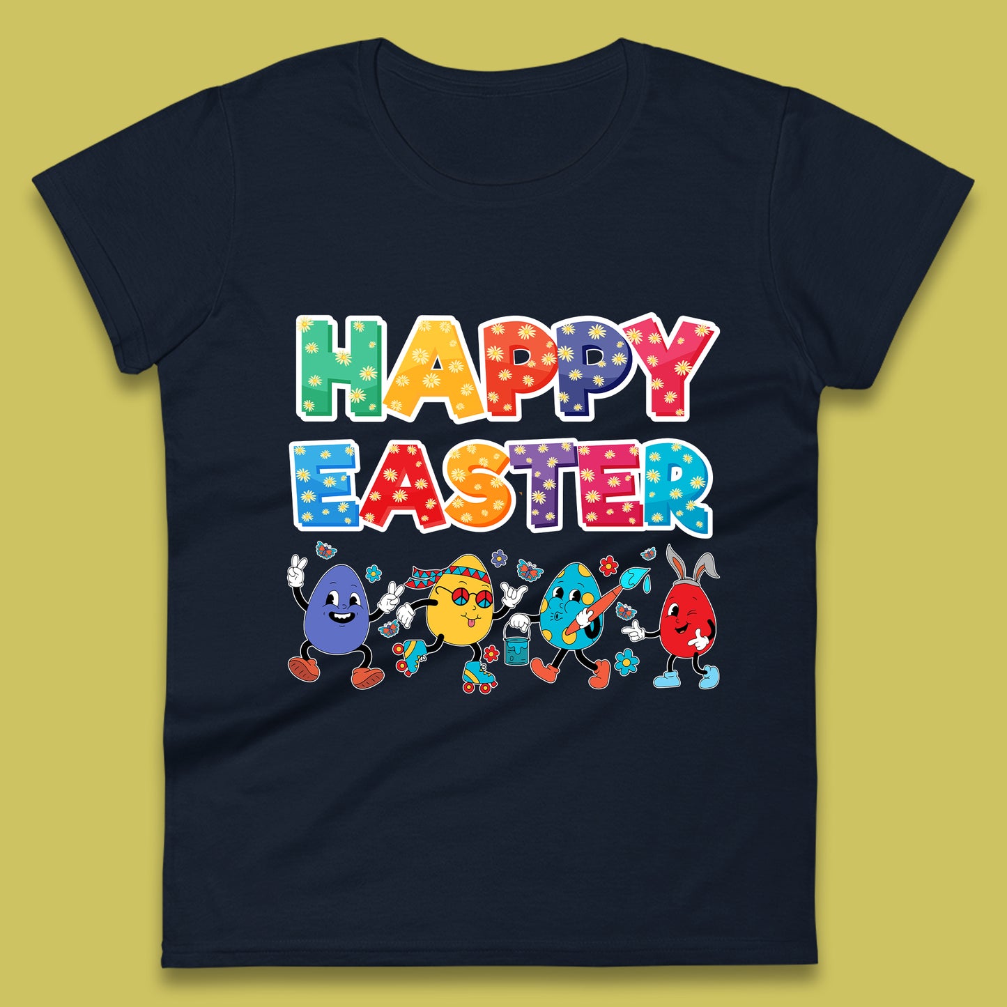 Happy Easter Womens T-Shirt