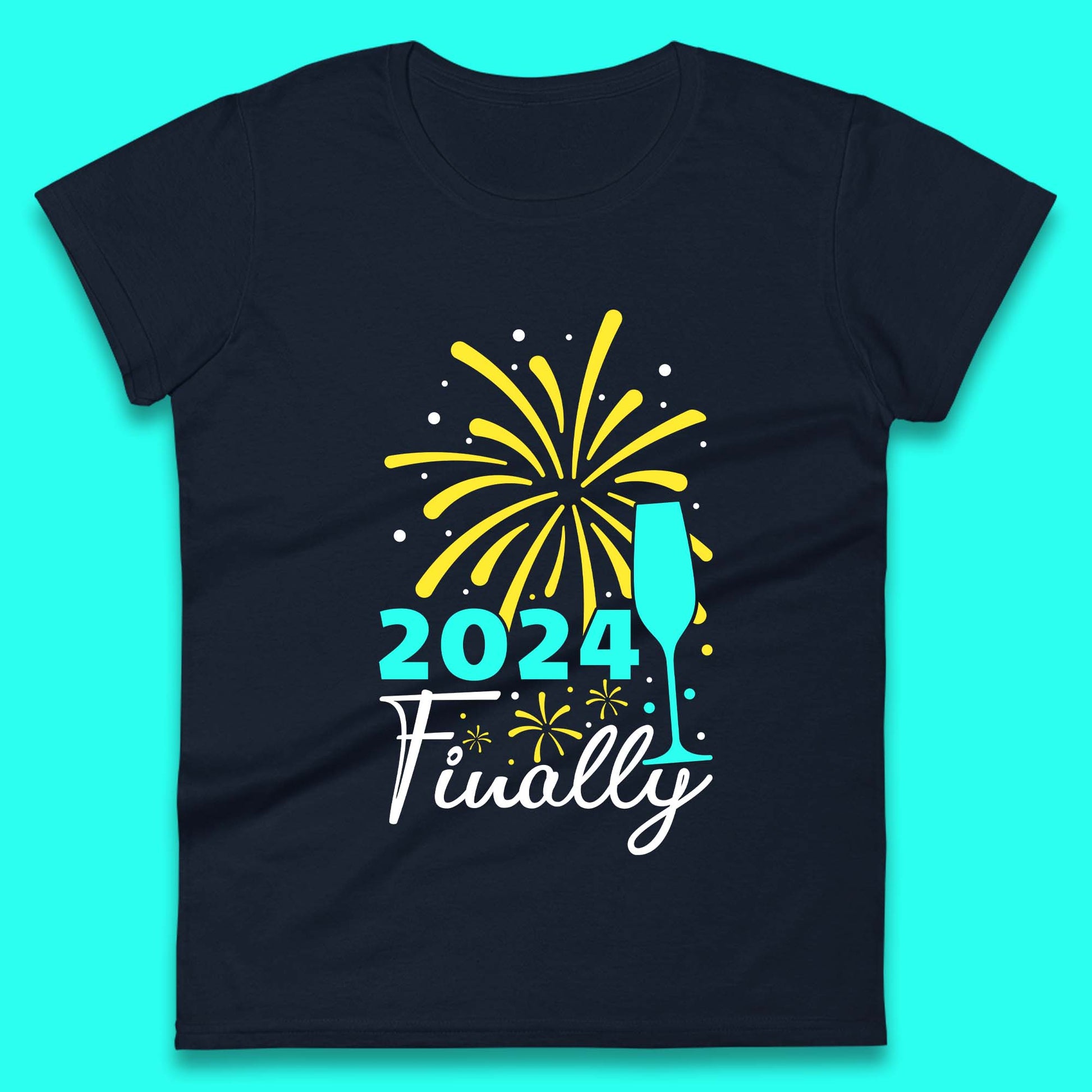  Happy New Year Womens T-Shirt
