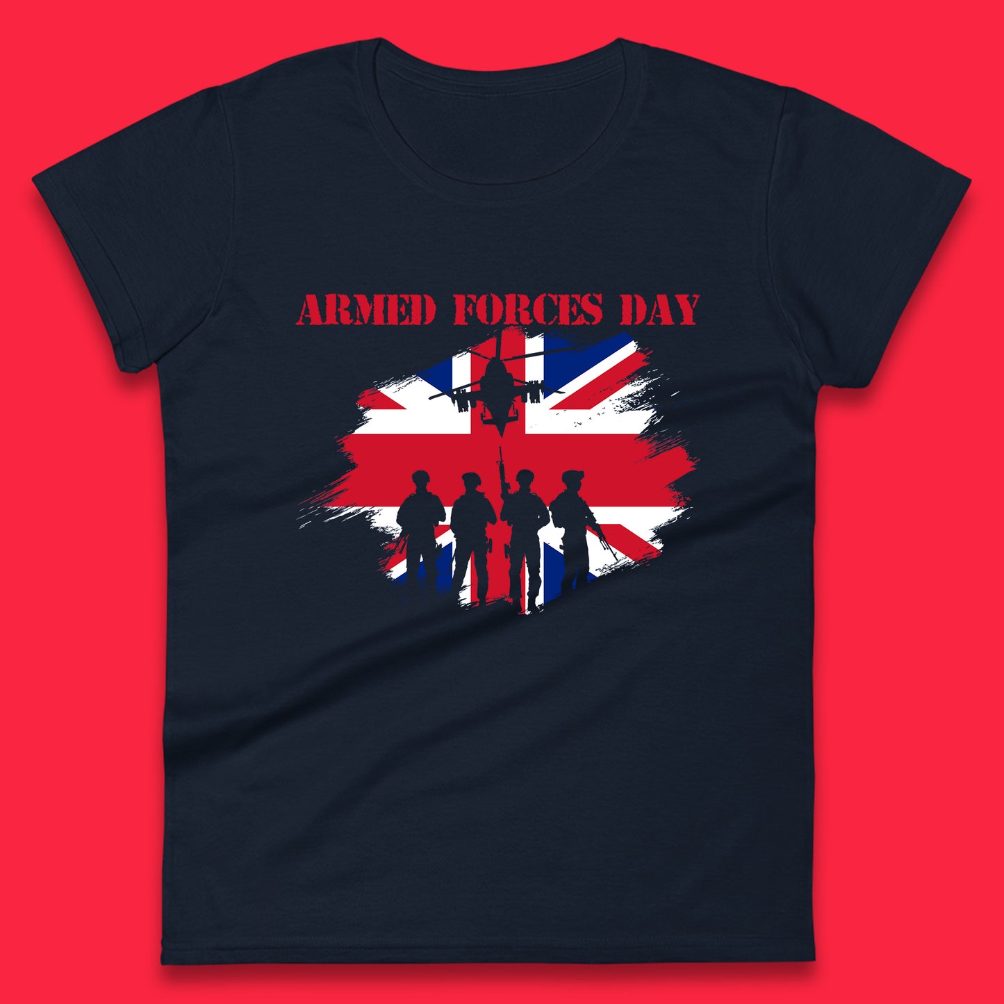 Armed Forces Day Ladies T-Shirt