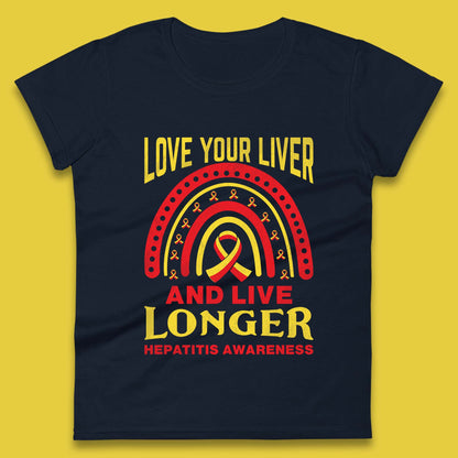Hepatitis Awareness Womens T-Shirt