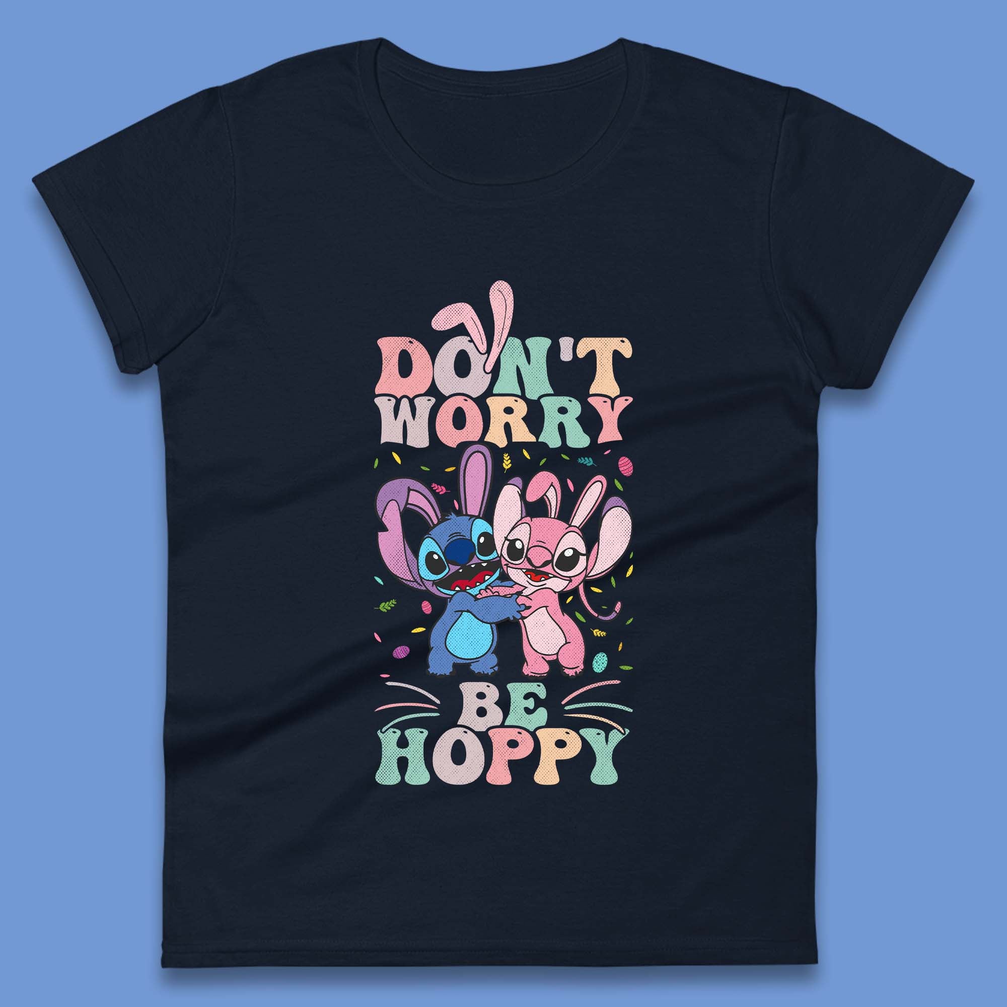 Don't Worry Be Hoppy Womens T-Shirt