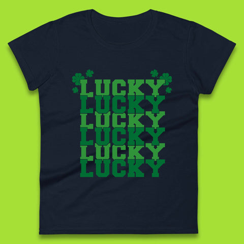 Lucky St Patrick's Day Womens T-Shirt