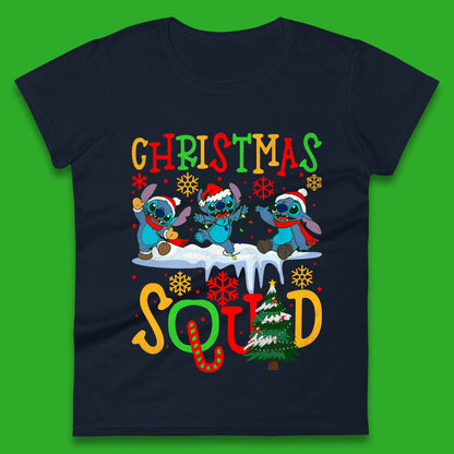 Christmas Stitch Squad Womens T-Shirt