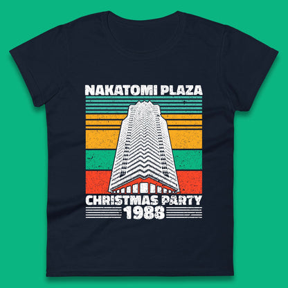 Nakatomi Plaza Christmas Party Womens T-Shirt