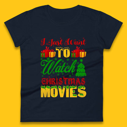 christmas movie womens t shirt