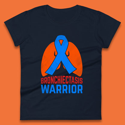 Bronchiectasis Warrior Support Unbreakable Awareness Survivor Womens Tee Top
