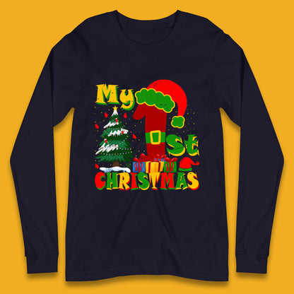 elf costume long sleeve t shirt