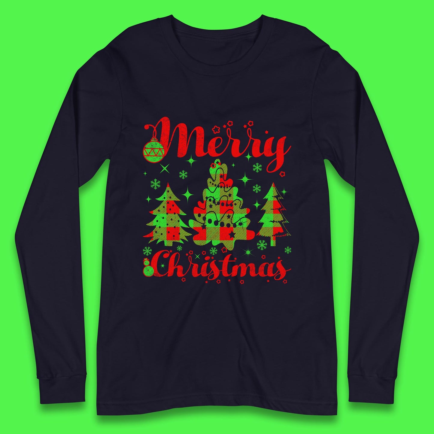 merry christmas trees t shirt