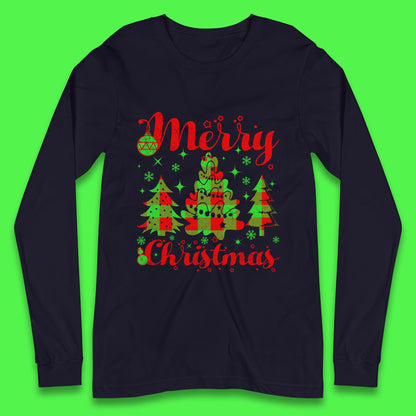 merry christmas trees t shirt