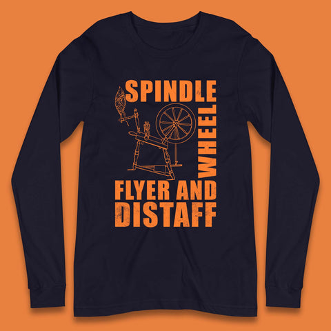 Spindle Wheel Long Sleeve T-Shirt