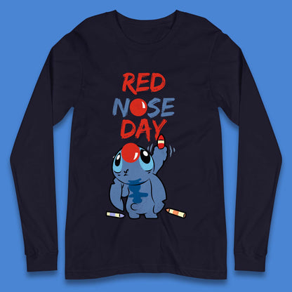 Stitch Long Sleeve Comic Relief Top