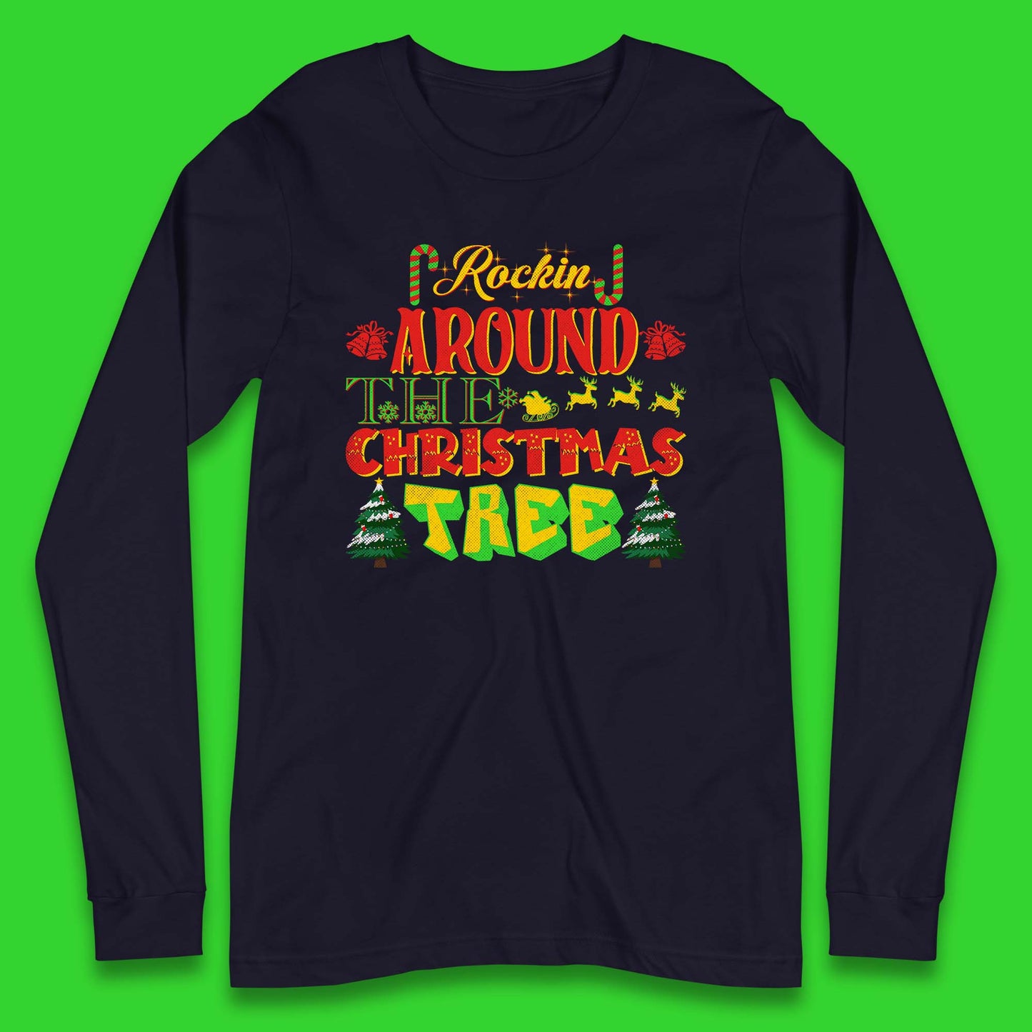 rockin around the christmas tree t shirt