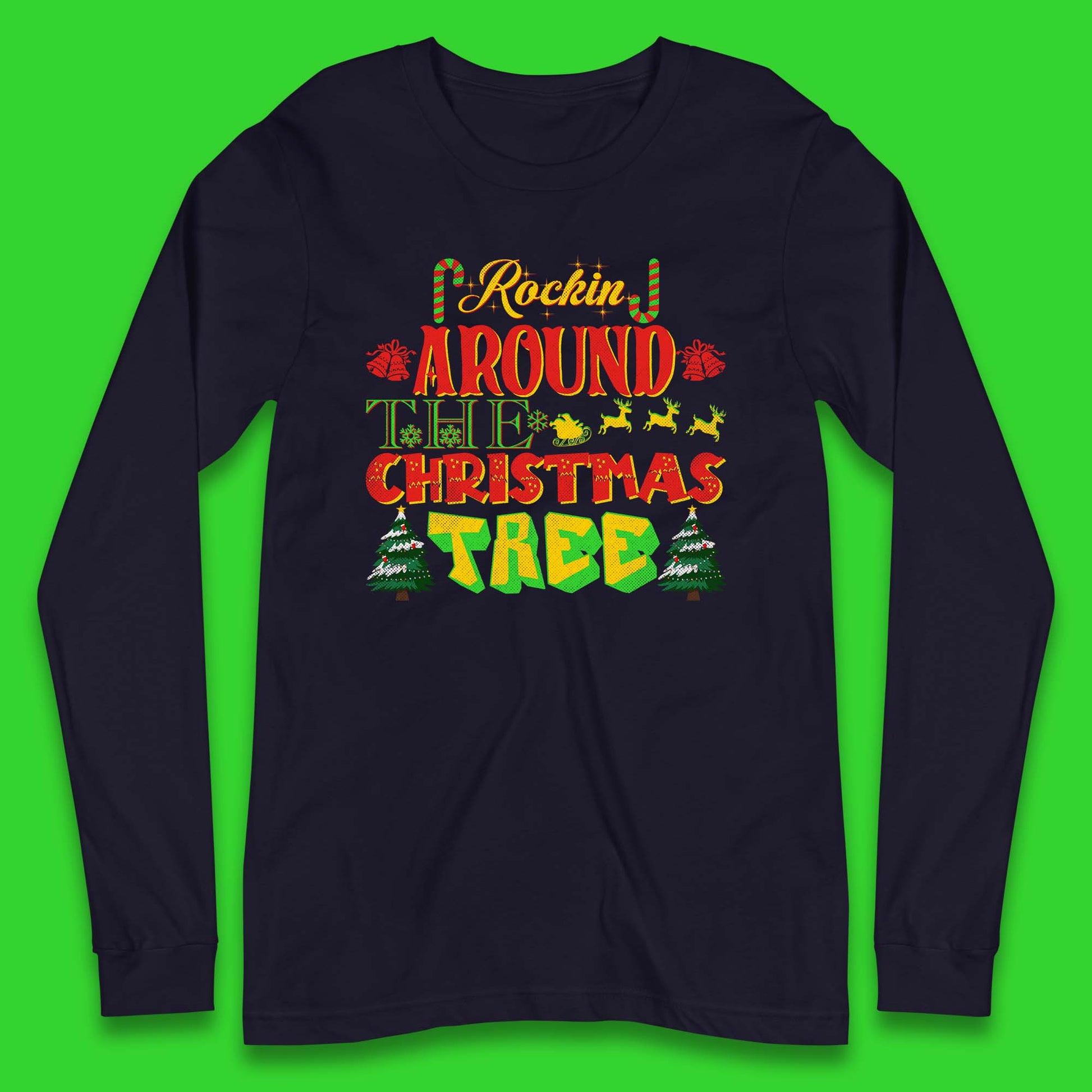 rockin around the christmas tree t shirt