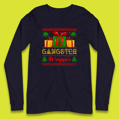 gangsta wrapper long sleeve t shirt