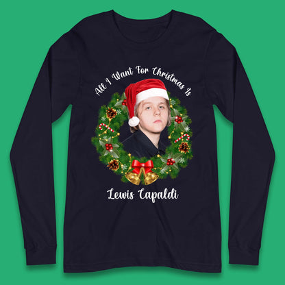 Lewis Capaldi Christmas Long Sleeve T-Shirt