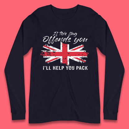 British Patriotic Long Sleeve Shirts for Sale