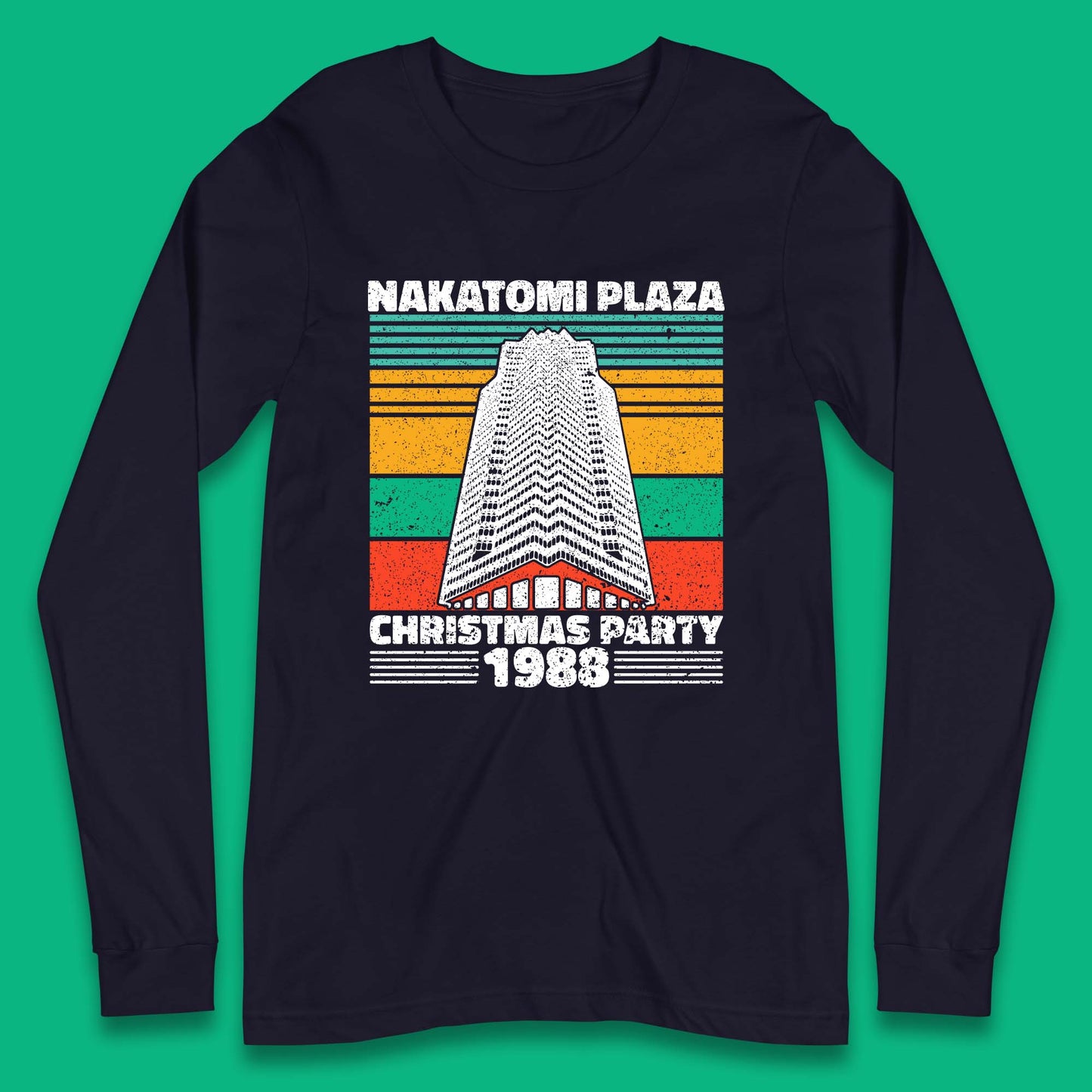 Nakatomi Plaza Christmas Party Long Sleeve T-Shirt