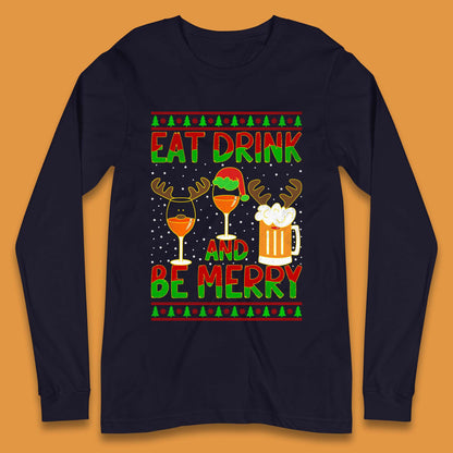 Christmas Drinking Long Sleeve T-Shirt