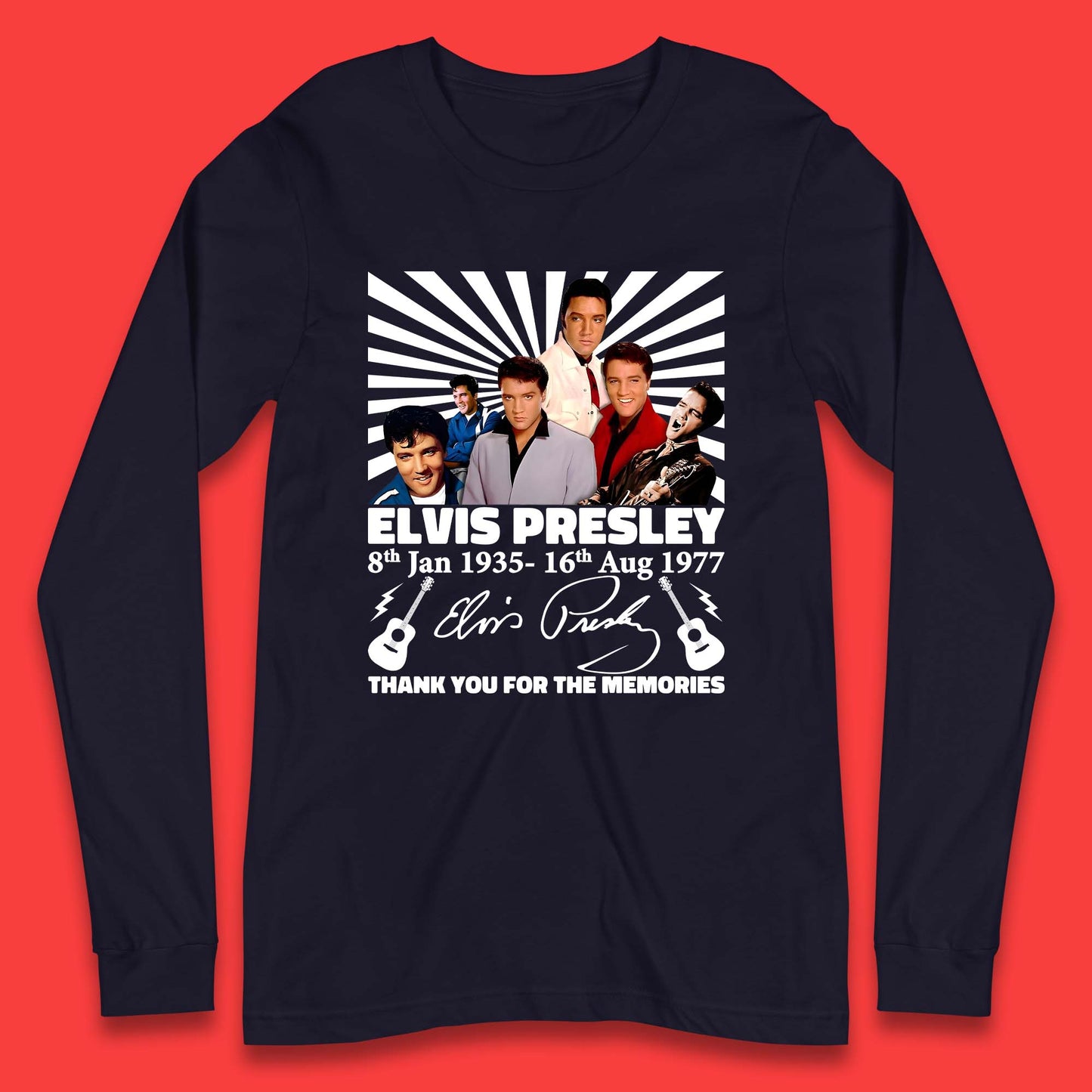 Elvis Presley Long Sleeve Shirts
