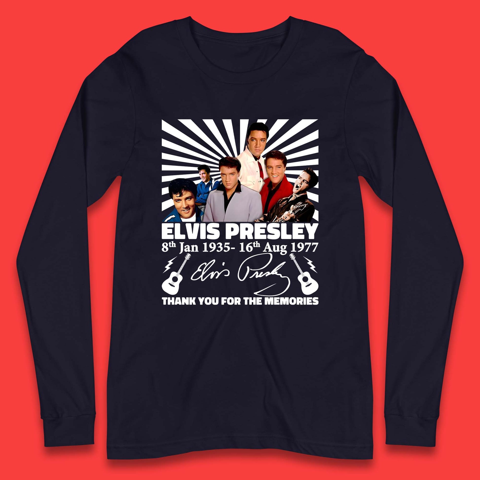 Elvis Presley Long Sleeve Shirts