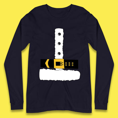 christmas santa claus costume t shirt