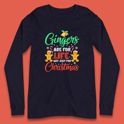 gingerbread christmas long sleeve t shirt