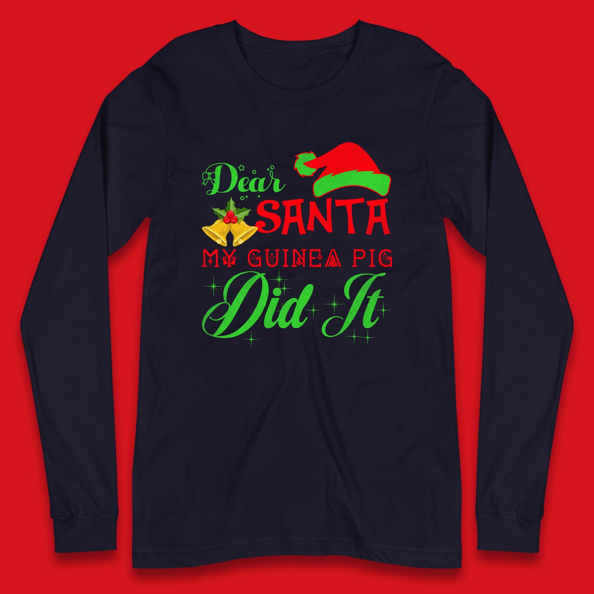 guinea pig long sleeve tee