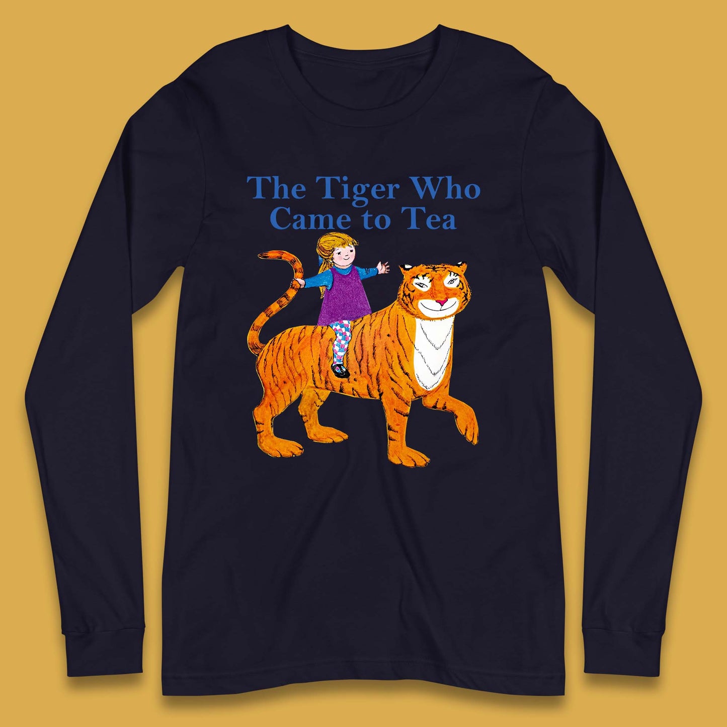 The Tiger Who Came To Tea Book Day Long Sleeve T-Shirt
