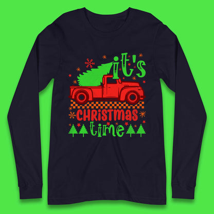 Christmas Truck Long Sleeve T-Shirt