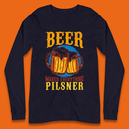 Pilsner Beer Long Sleeve T-Shirt