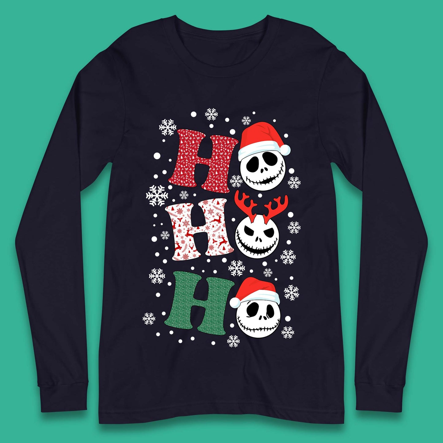 Jack Skellington Christmas Long Sleeve T-Shirt