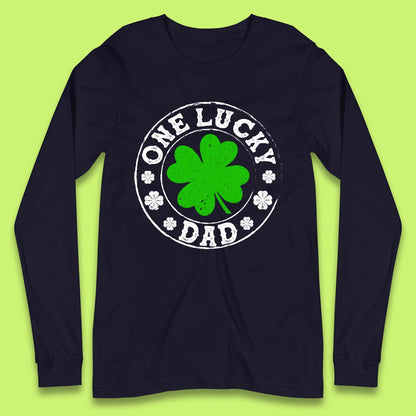 One Lucky Dad Long Sleeve T-Shirt