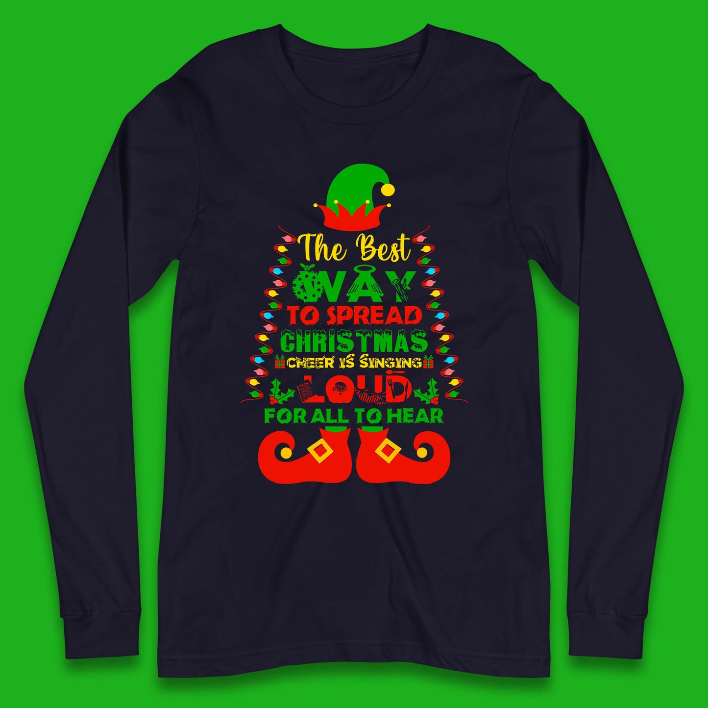 elf christmas t shirt