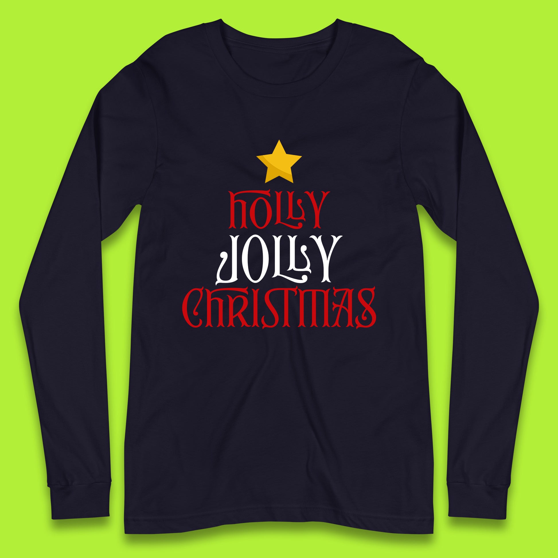 holly jolly christmas t shirt